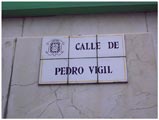 Calle de Pedro Vigil?