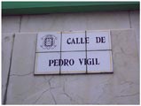Calle de Pedro Vigil?